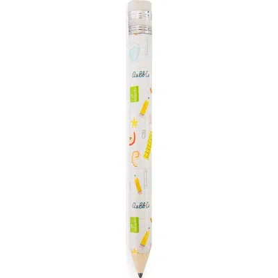 Daydream Society Smarty Pants Patterned Jumbo Pencil In Multi