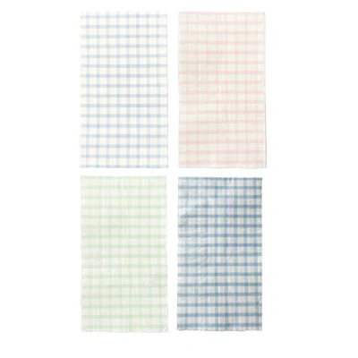 Daydream Society Spring Gingham Guest Napkins In Multi
