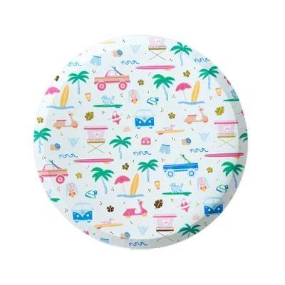 Daydream Society Surf's Up Plates In Dessert Plates