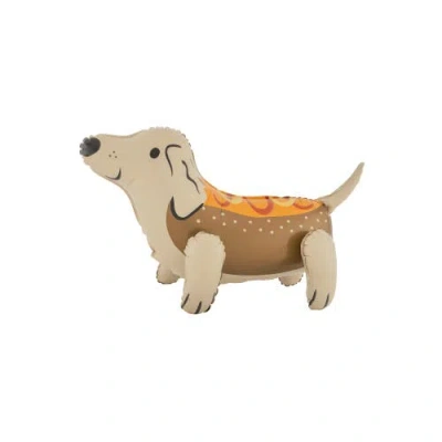 Daydream Society Trick Or Treat Street Halloween Hot Dog Dachshund Mylar Balloon In Multi