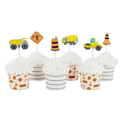 Daydream Society Under Construction Cupcake Decorating Set In Multi