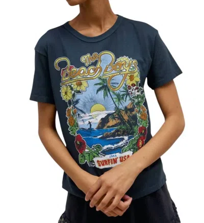 Daydreamer The Beach Boys 1963 Cotton Graphic T-shirt In Black