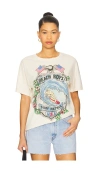 Daydreamer Beach Boys Surf Patrol Boyfriend Tee In Dirty White In White