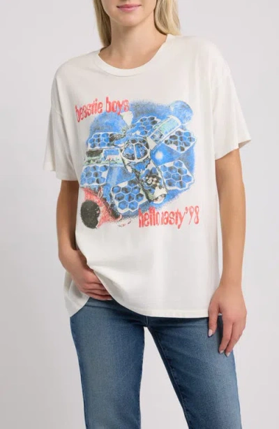 Daydreamer Beastie Boys Hello Nasty Graphic T-shirt In White