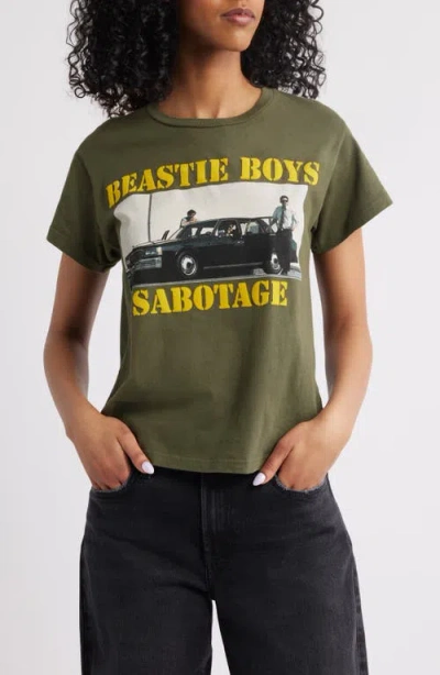 Daydreamer Beastie Boys Sabotage Cotton Graphic T-shirt