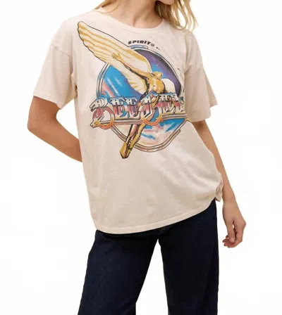 Daydreamer Bee Gees Spirits Having Flown Merch Tee In Dirty White In Multi