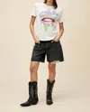 Daydreamer Blondie Est. 1974 Solo Tee Top In Stone Vintage In Multi