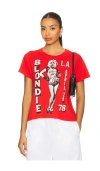Daydreamer Blondie La '78 Solo Tee In Red