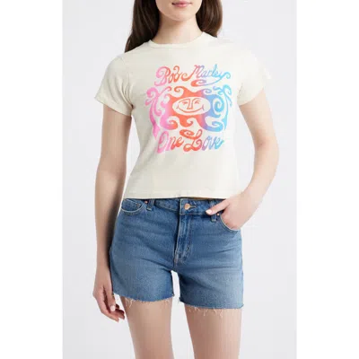 Daydreamer Bob Marley One Love Gradient Graphic T-shirt In Neutral