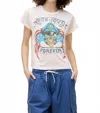 Daydreamer Bon Jovi Forever Solo Tee In White In Multi