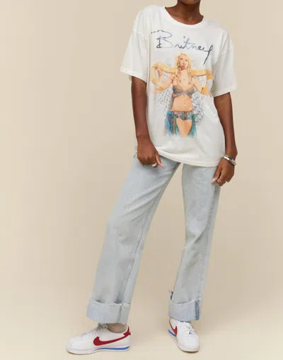 Daydreamer Britney Spears Slave 4 U Merch Tee In White