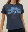 Daydreamer Bruce Springsteen 84-85 Ringer Tee Top In Vintage Black In Black