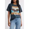 Daydreamer Chris Stapleton Eagle Merch Tee In Vintage Black