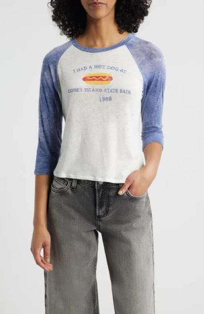 Daydreamer Coney Island State Fair 1988 Cotton Graphic T-shirt In Multi