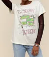 Daydreamer Elton John Goodbye Yellow Brick Road Tour Tee In Stone Vintage In Multi