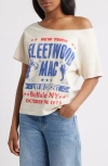 Daydreamer Fleetwood Mac Live Cotton Graphic T-shirt In White