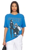 Daydreamer Fleetwood Mac Rumors Tee Dress In Azure Blue In 天蓝色