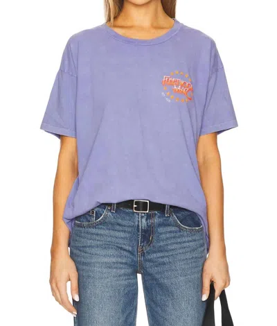 Daydreamer Fleetwood Mac Rumors Tour Merch Tee In Purple Mist Acid