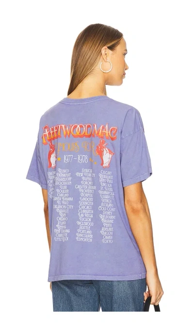 Daydreamer Fleetwood Mac Rumors Tour Merch Tee In Purple