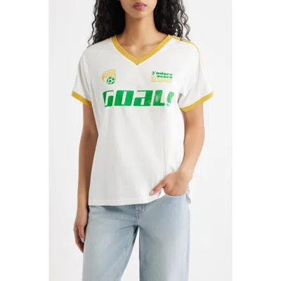 Daydreamer Goal Club Graphic T-shirt In White