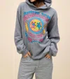 Daydreamer Grateful Dead Fall Tour Hoodie In Heather Grey In Gray