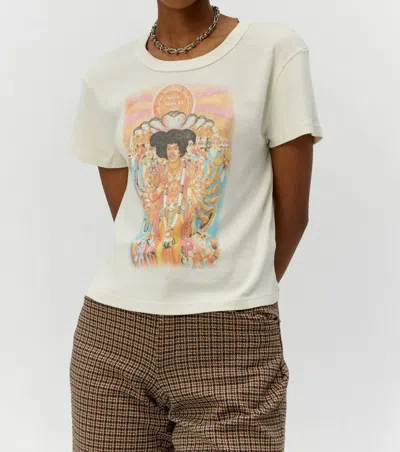 Daydreamer Jimi Hendrix Bold As Love Tee In Stone Vintage