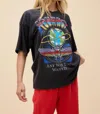 Daydreamer Journey Any Way You Want It Oversized Jersey In Reactive Black In Black