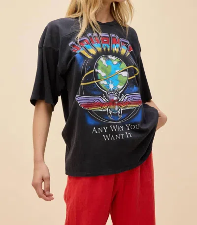 Daydreamer Journey Any Way You Want It Oversized Jersey In Reactive Black