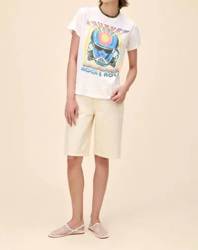 Daydreamer Journey California Rock N Roll Encore Tee In Vintage White