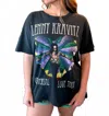 Daydreamer Lenny Kravitz Universal Love Short Sleevetee In Black In Black