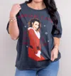 Daydreamer Mariah Carey All I Want For Christmas Merch Tee In Black In Black