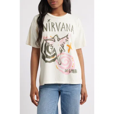Daydreamer Nirvana In Utero Cotton Graphic T-shirt
