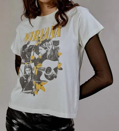 Daydreamer Nirvana Tee In White