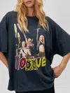 Daydreamer No Doubt Rock Steady Live Tee In Vintage Black In Blue