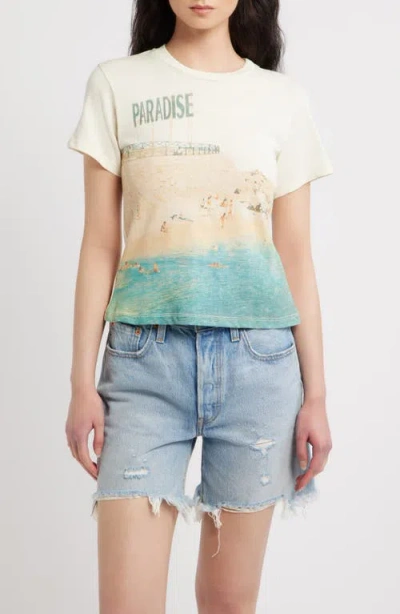 Daydreamer Paradise Graphic T-shirt In Neutral