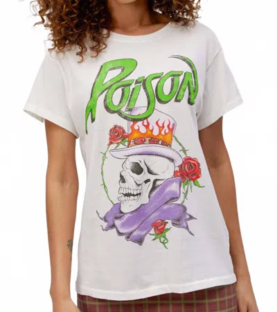 Daydreamer Poison Joker Flush Tour Tee In White