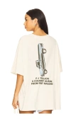 Daydreamer Post Malone F-1 Trillion Album Art Tee In White
