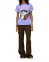 Daydreamer Prince 4ever Tour Short Sleeve Tee In Purple In Purple