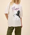 Daydreamer Prince And The Revolution Tee In Dirty White In White
