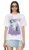 Daydreamer Prince Live Cotton Graphic T-shirt In Lilac Spiral