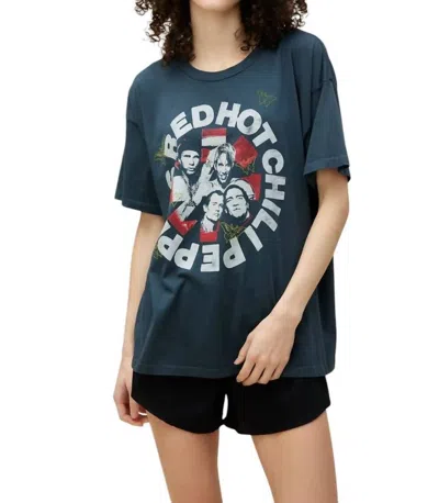 Daydreamer Red Hot Chili Peppers Merch Tee In Vintage Black