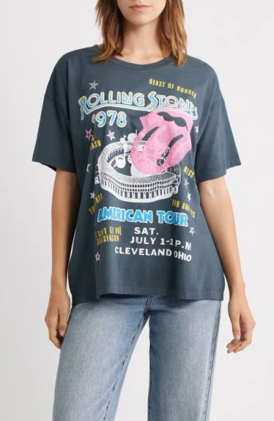 Daydreamer Rolling Stone 1978 American Tour Graphic T-shirt In Blue