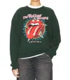 Daydreamer Rolling Stones Fleece Graphic Sweatshirt In Multi