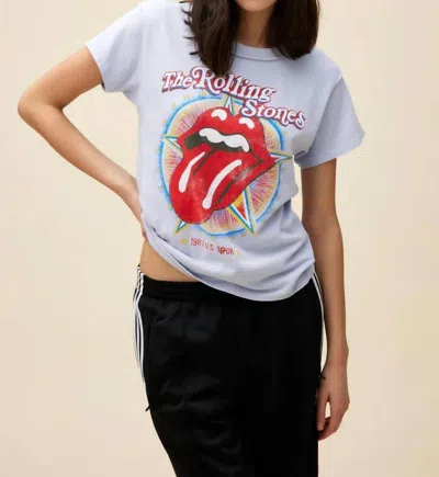Daydreamer Rolling Stones 1981 Us Tour Tee In Lavender Sky