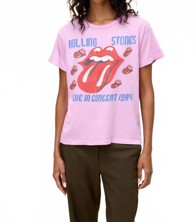 DAYDREAMER ROLLING STONES LIVE 1994 TEE IN PINK