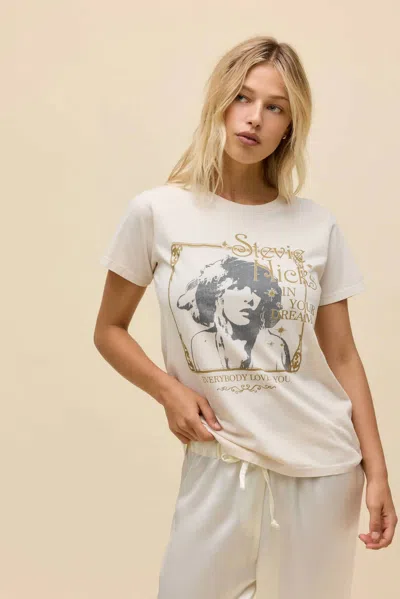 Daydreamer Stevie Nicks In Your Dreams Encore Tee In Dirty White