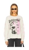 Daydreamer Sublime Love The One You Got Long Sleeve In Dirty White In Neutral