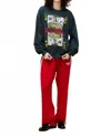 Daydreamer Sublime Playing Card Cotton Fleece Graphic Sweatshirt In Multi