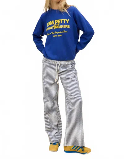 Daydreamer Tom Petty Damn Vintage Sweatshirt In Blue