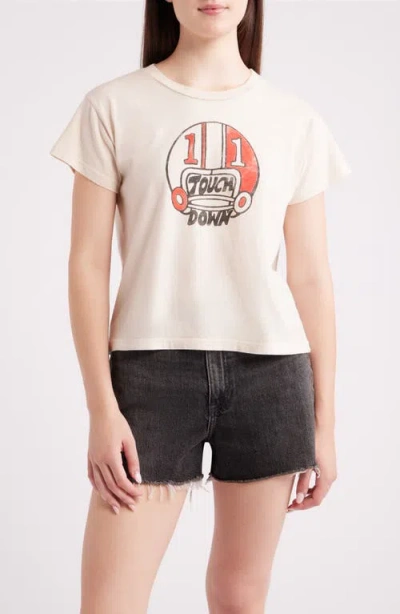 Daydreamer Touchdown Solo Graphic T-shirt In White